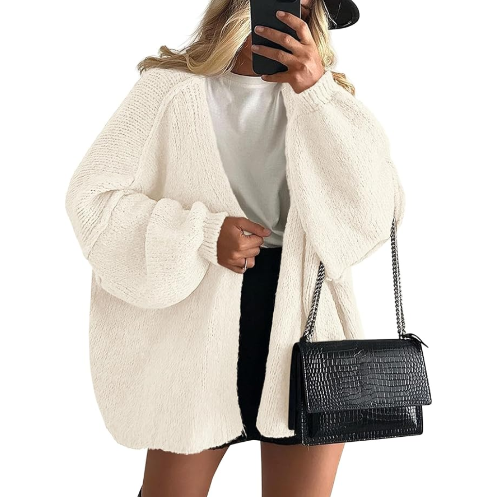Cozy Oversized Knit Cardigan