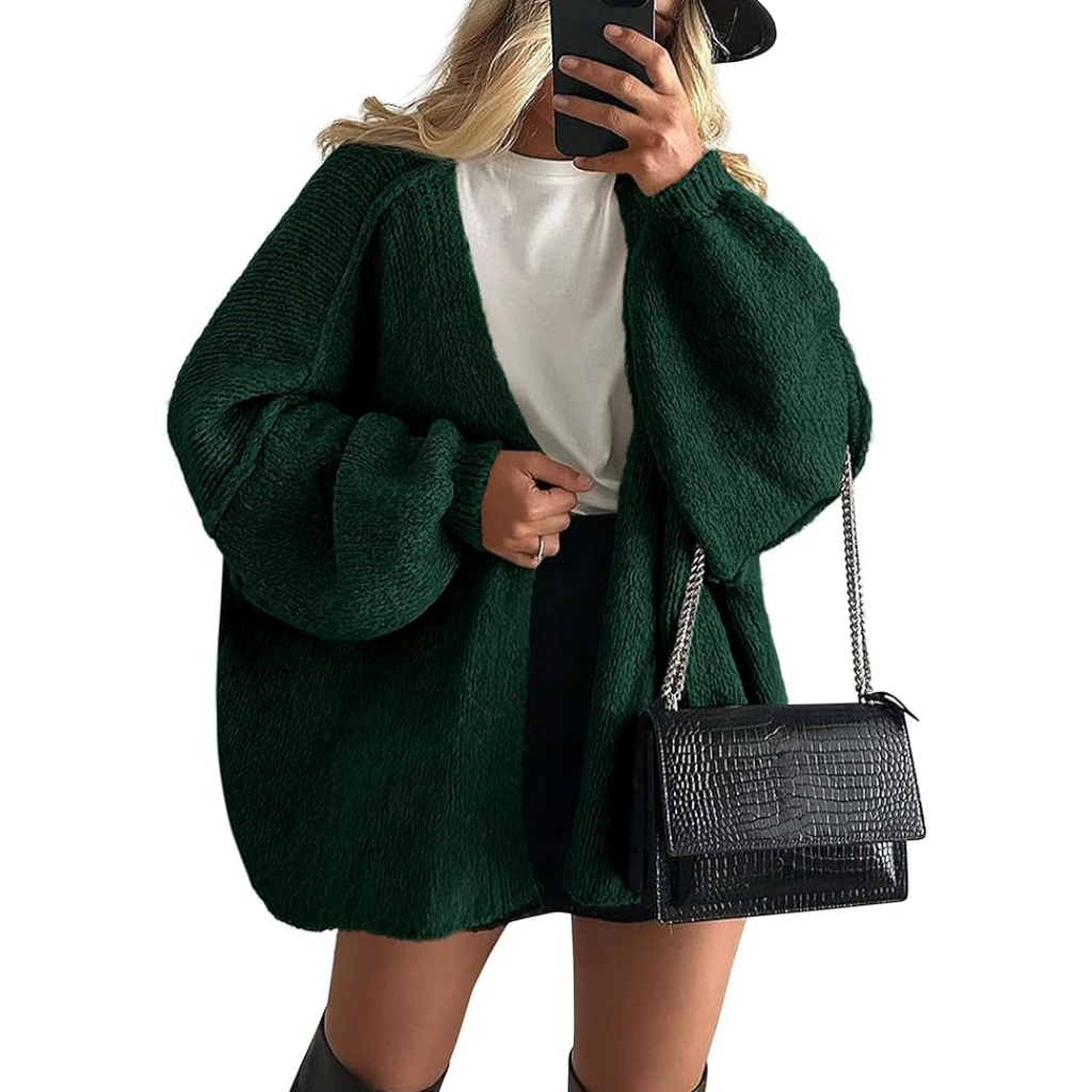 Cozy Oversized Knit Cardigan