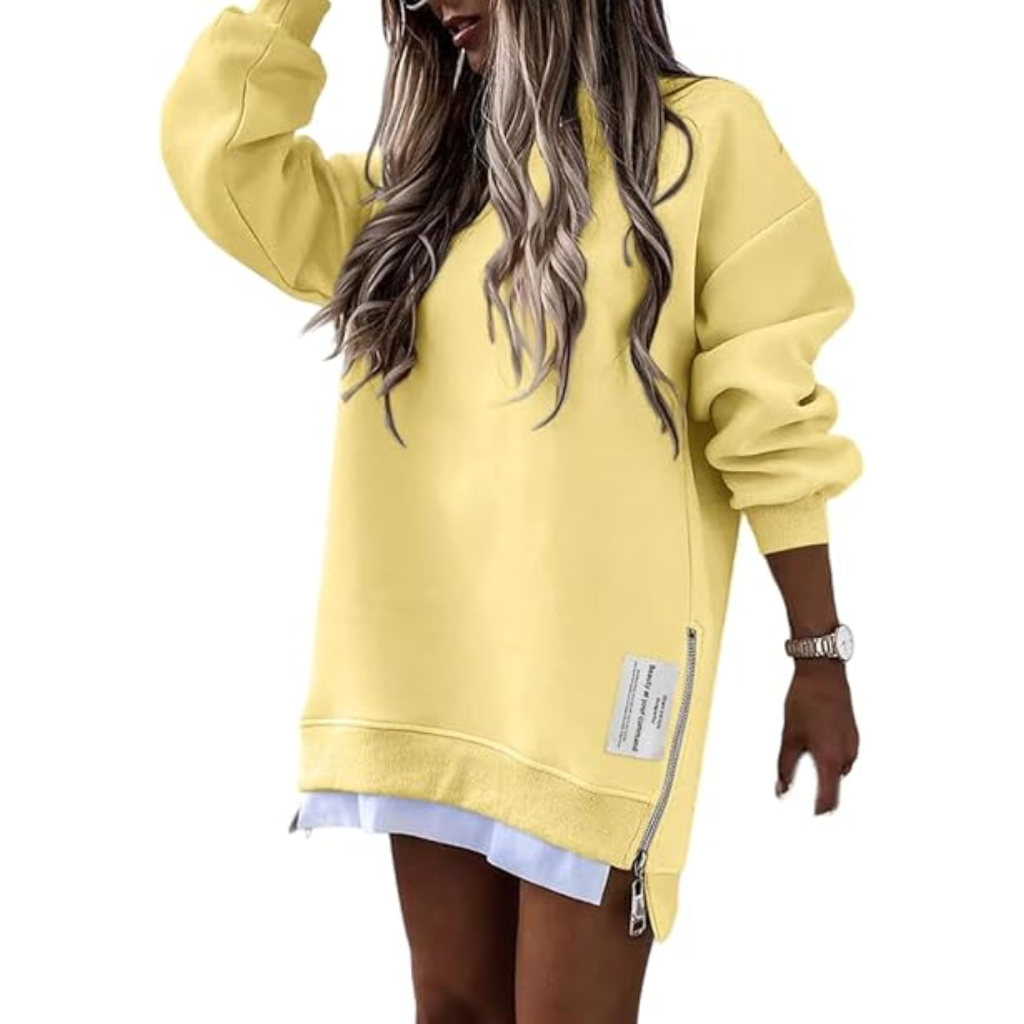 Oversized Sweatshirt Dress