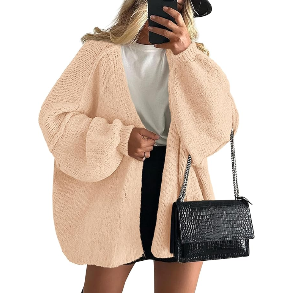 Cozy Oversized Knit Cardigan
