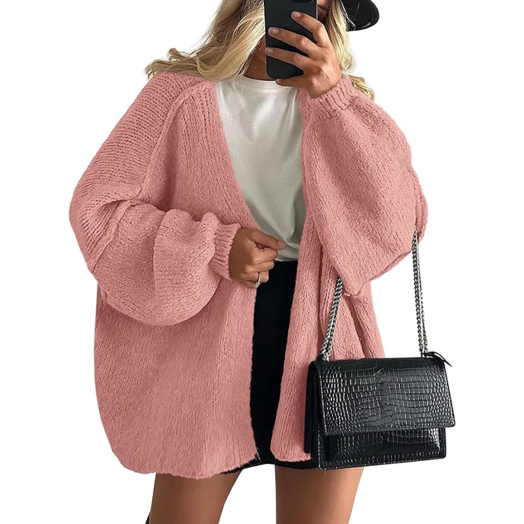 Cozy Oversized Knit Cardigan