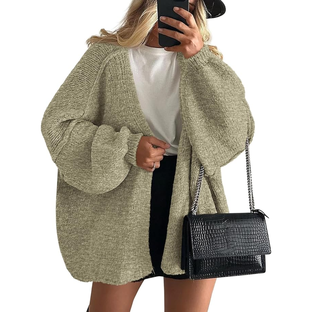 Cozy Oversized Knit Cardigan