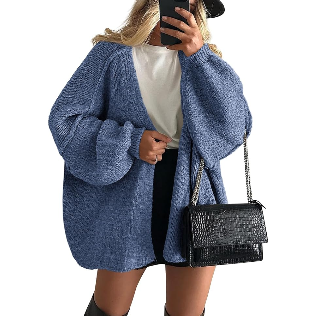 Cozy Oversized Knit Cardigan