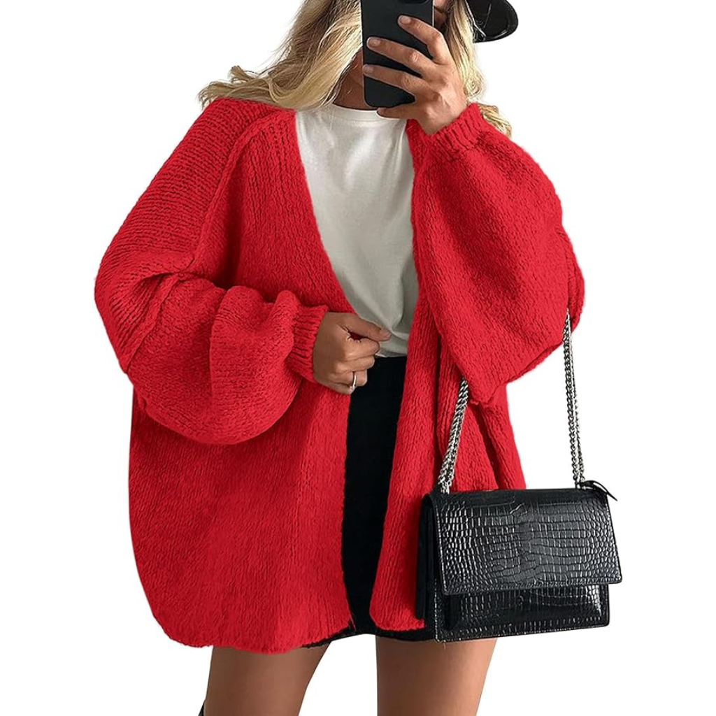 Cozy Oversized Knit Cardigan