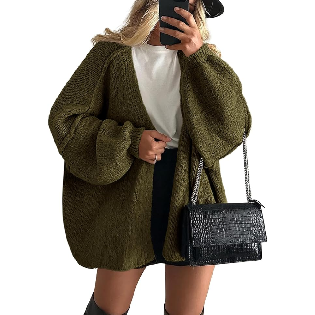 Cozy Oversized Knit Cardigan