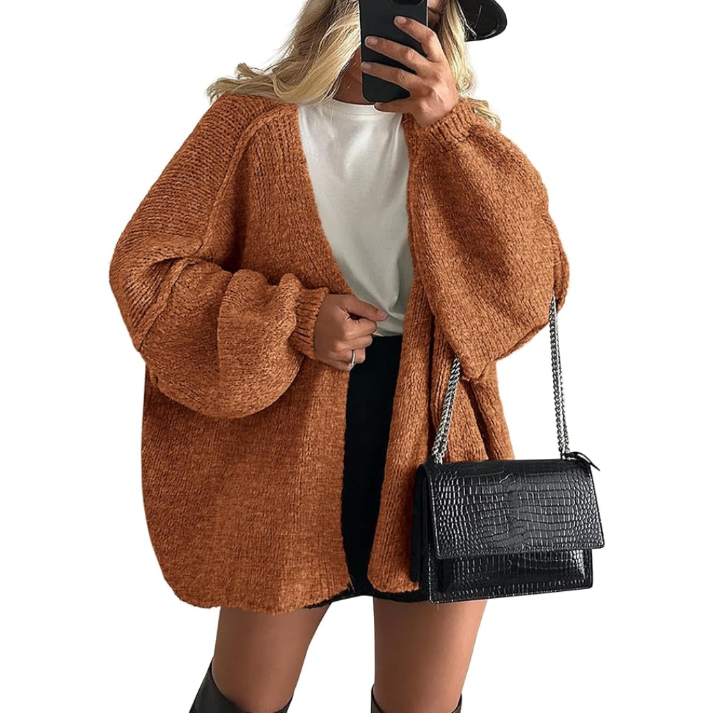 Cozy Oversized Knit Cardigan