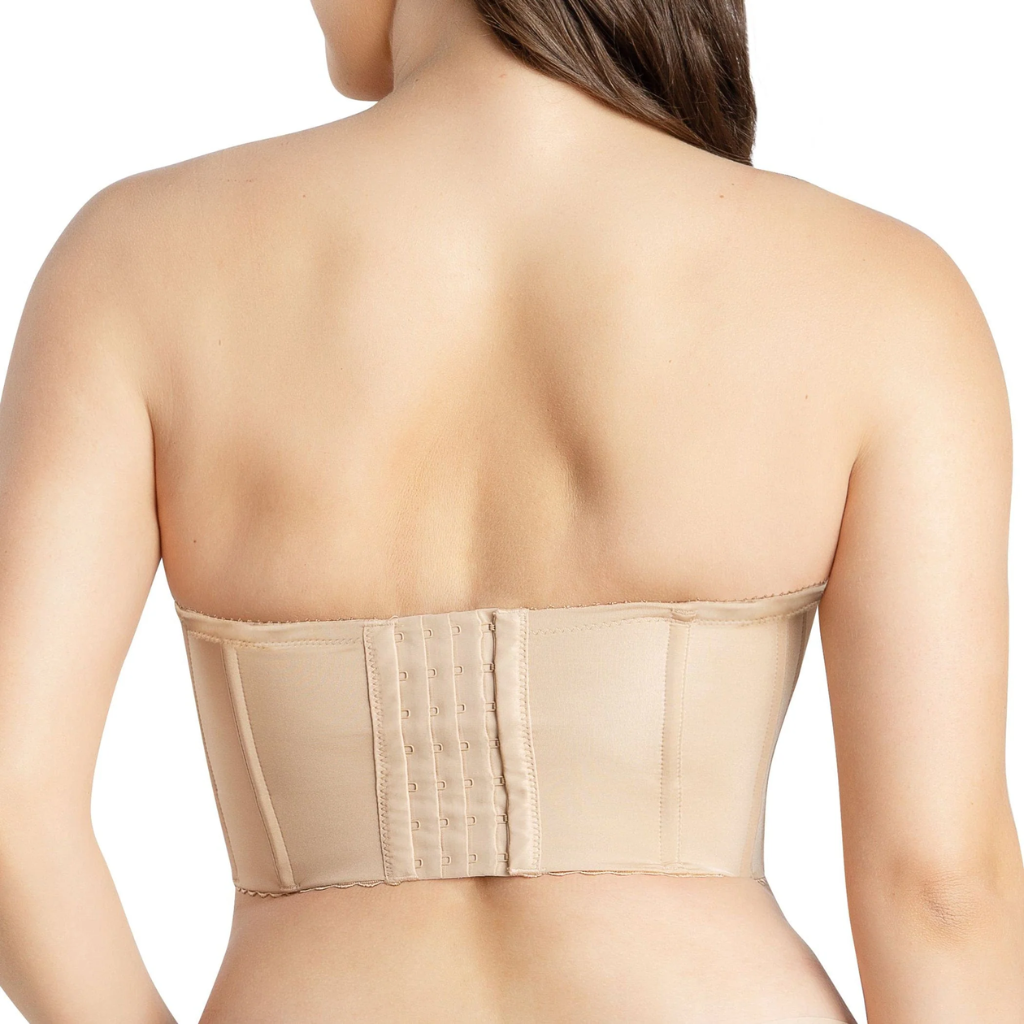 Full Bust and Full Figure Strapless Longline Bra