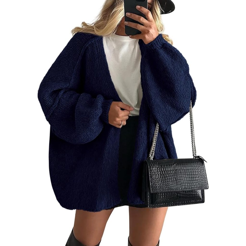Cozy Oversized Knit Cardigan