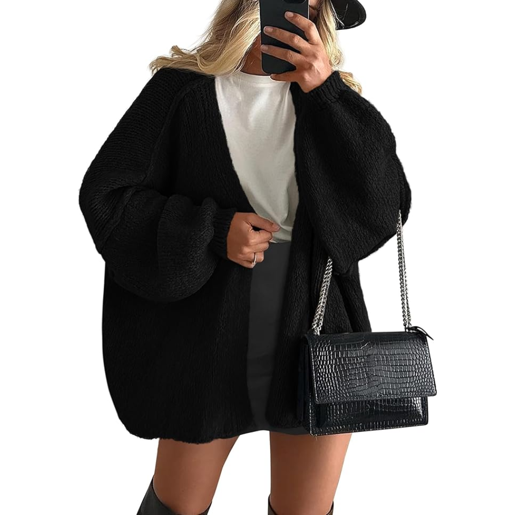 Cozy Oversized Knit Cardigan