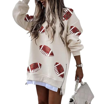 Oversized Sweatshirt Dress