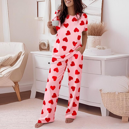 2-Piece Floral Ombre Set