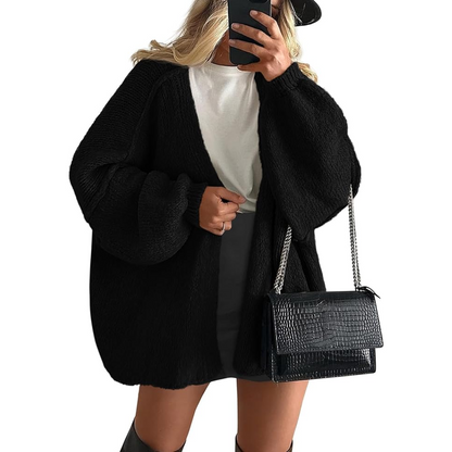 Cozy Oversized Knit Cardigan